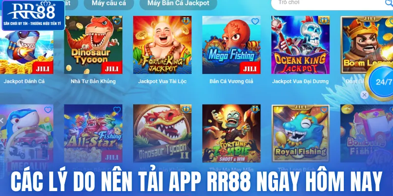 Các lý do nên tải app RR88 ngay hôm nay