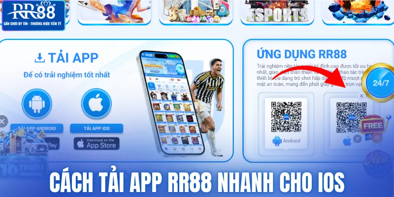 Cách tải app RR88 nhanh cho iOS