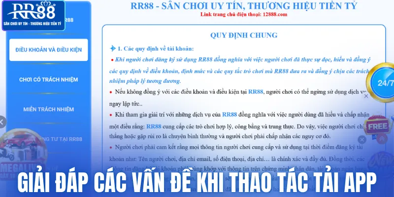Giải đáp các vấn đề khi thao tác tải app