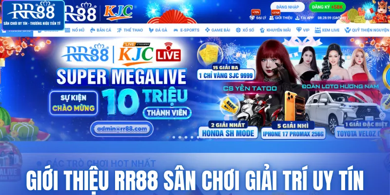 Giới thiệu RR88 sân chơi giải trí uy tín