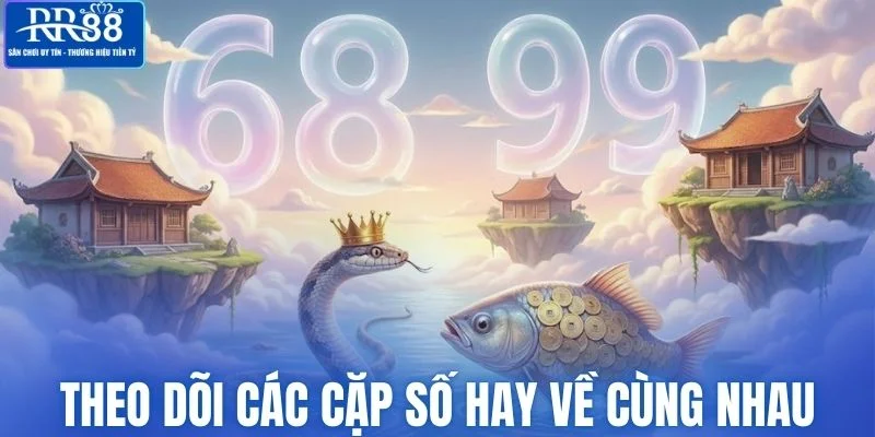 Theo dõi các cặp số hay xuất hiện và về cùng nhau 